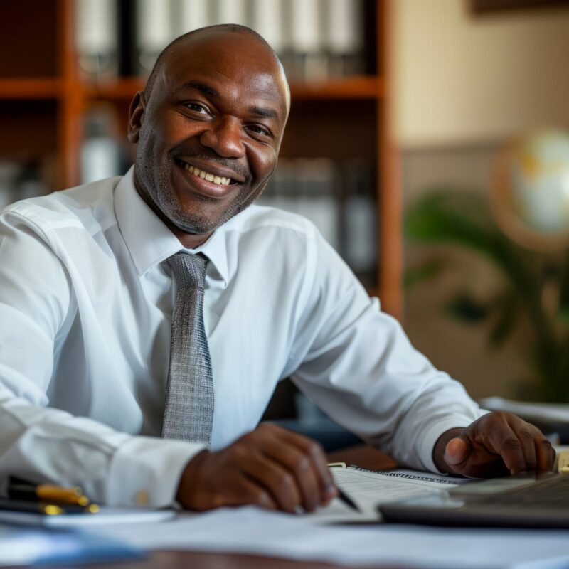 portrait-d-un-homme-pratiquant-sa-profession-pour-celebrer-la-journee-internationale-du-travail